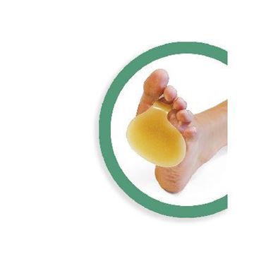 Metatarsal silicon pad with ring prim